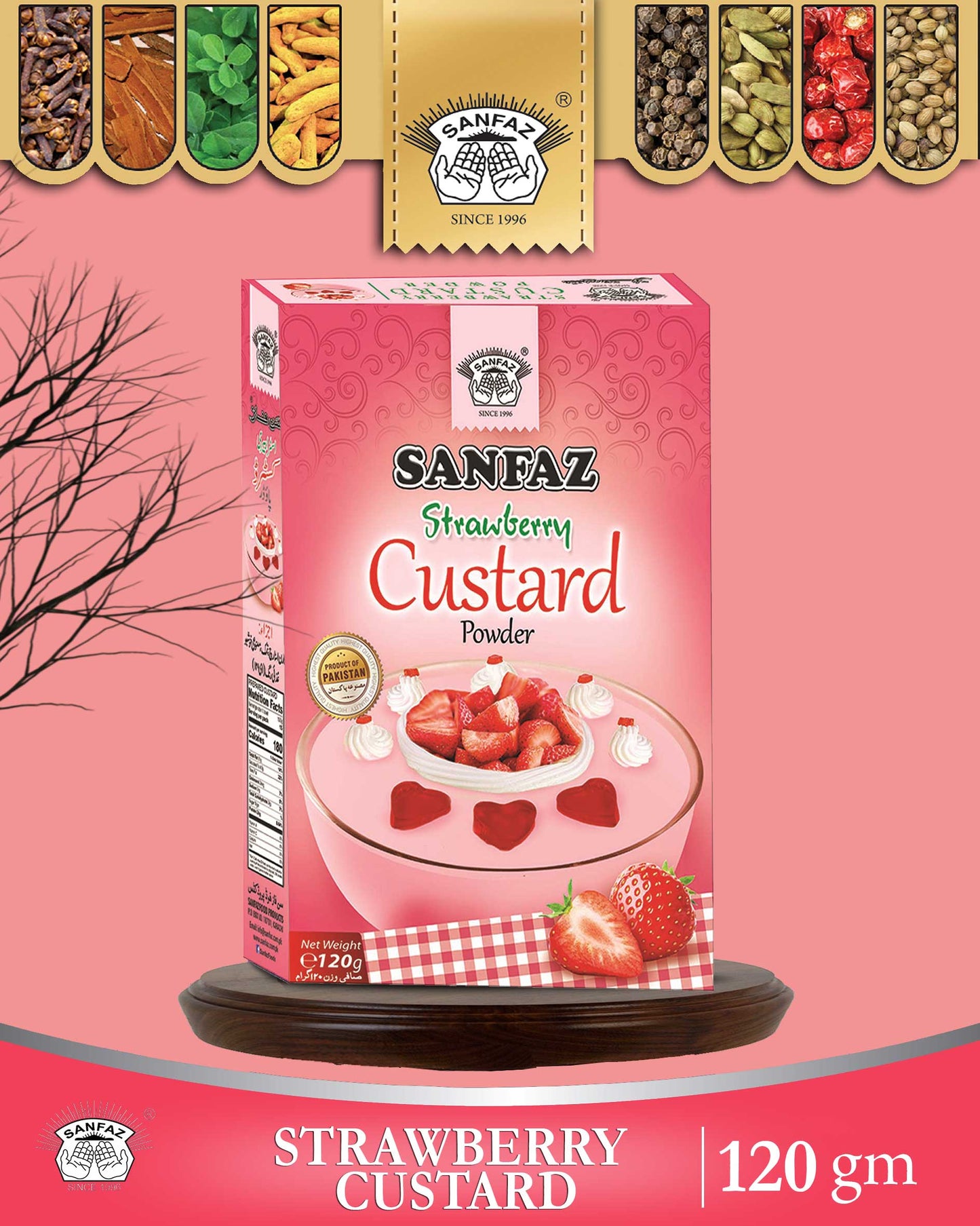 Strawberry Custard